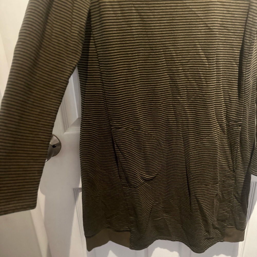 J Jill PureJill Green Long Sleeve Round Neck Sweater Dress Size Small Women’s - Picture 2 of 6